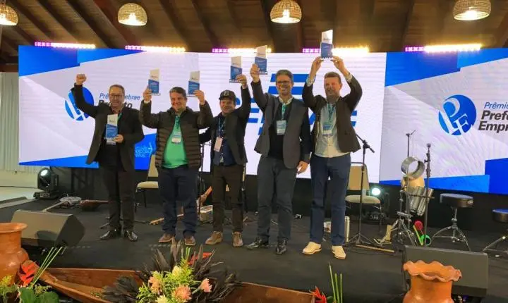 O Município de Paranatinga é premiado com Prêmio Sebrae Prefeito Empreendedor