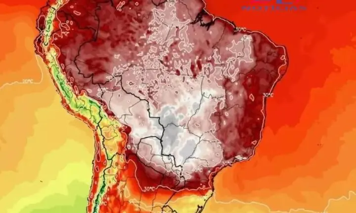 Onda de calor: temperaturas chegam a 45°C pelo Brasil