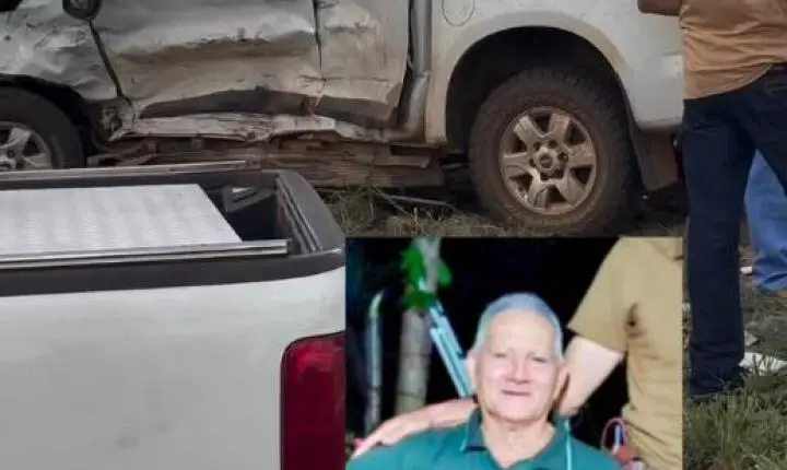 Paranatinga; Idoso morre após colisão entre caminhonetes na MT-020