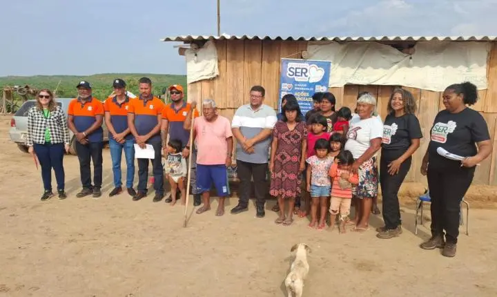 Paranatinga; SETASC, Gerência de Assuntos Indígenas, Assistência Social/CRAS e Defesa Civil Estadual entregam cestas básicas em etnias
