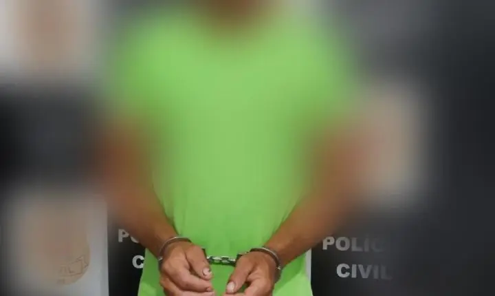 PJC de Paranatinga cumpre mandado de prisão contra foragido de 33 anos do Estado do Paraná pelo crime de Roubo.