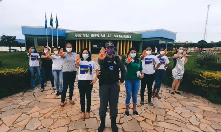 PM de Paranatinga realiza blitz educativa para conscientização da violência contra a mulher