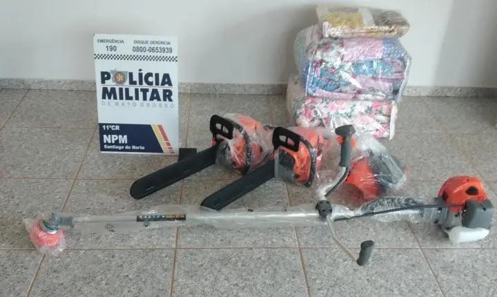 PM de Santiago do Norte prende duas pessoas por falsificação de documento; Um deles com mandado em aberto em Campo Verde