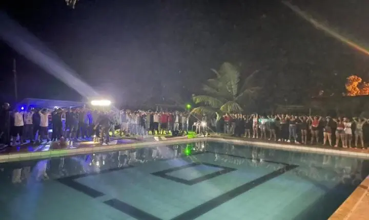 PM interdita festa promovida por organização criminosa em Campo Verde