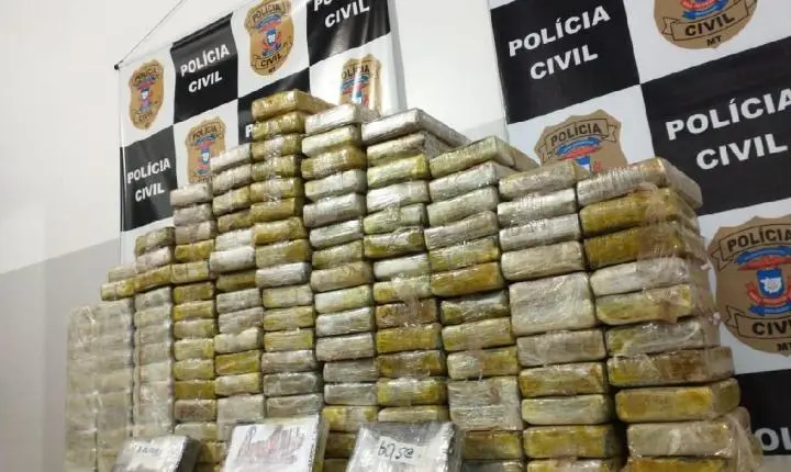 Polícia Civil apreende 170 quilos de cocaína avaliada em mais de R$ 5 milhões