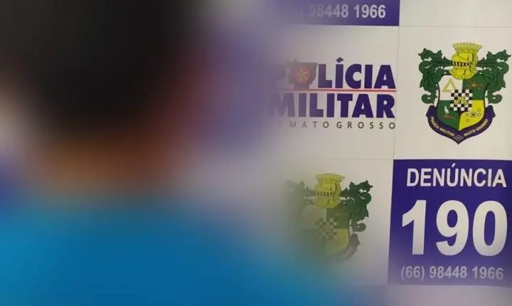 Polícia Militar prende suspeito com mandado de Prisão em Gaúcha do Norte