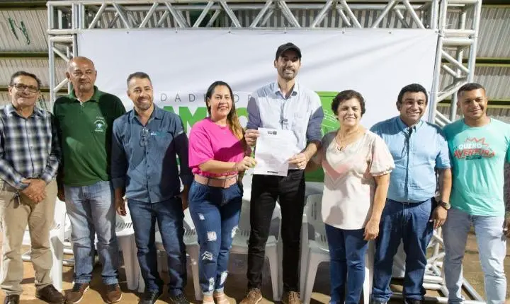 Prefeitura dá ordem de serviço para obras de reforma e revitalização da Área de Lazer Recanto do Sol