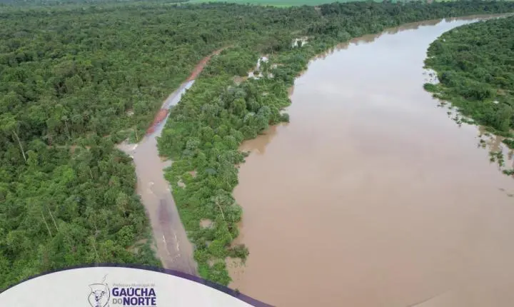 Prefeitura de Gaúcha do Norte alerta para enchentes do Rio Culuene