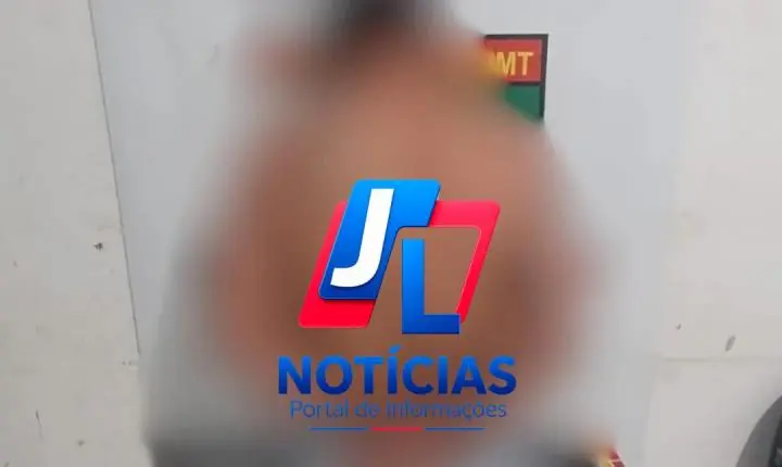 Primavera do Leste; Homem de 38 anos simula estar armado, entra em luta corporal com comerciante, foge e é preso pela PM
