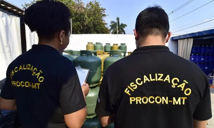 Procon monitora preços de gás de cozinha em 23 municípios de MT