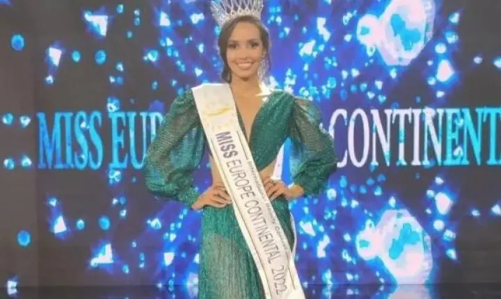 Recepcionista mato-grossense de 19 anos vence concurso de miss na Europa