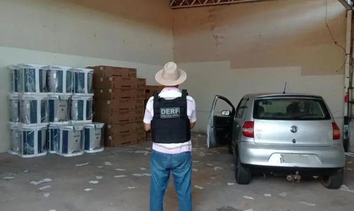 Rondonópolis; Polícia Civil prende suspeito e recupera 24 aparelhos de ar-condicionado furtados da administração municipal