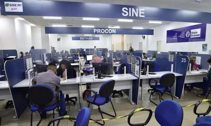 Sine-MT disponibiliza mais de 2,7 mil vagas de emprego nesta semana