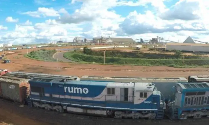 Terminal ferroviário bem próximo de Campo Verde