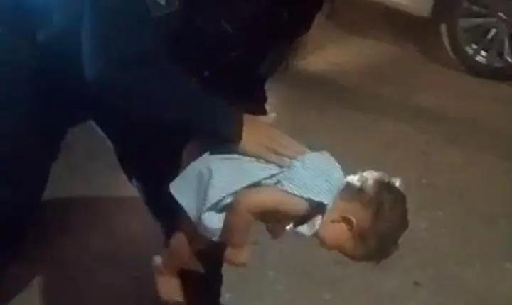 Várzea Grande; Policiais Militares salvam bebê vítima de engasgo